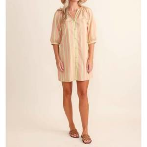 NEW S'EDGE amanda dress in desert stripe